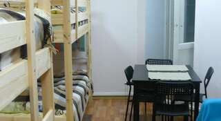 Гостиница хостел Проспект Новосибирск Кровать в общем 10-местном номере для мужчин-1